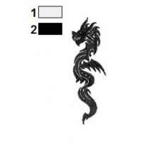 Dragon Tattoo Embroidery Design 18